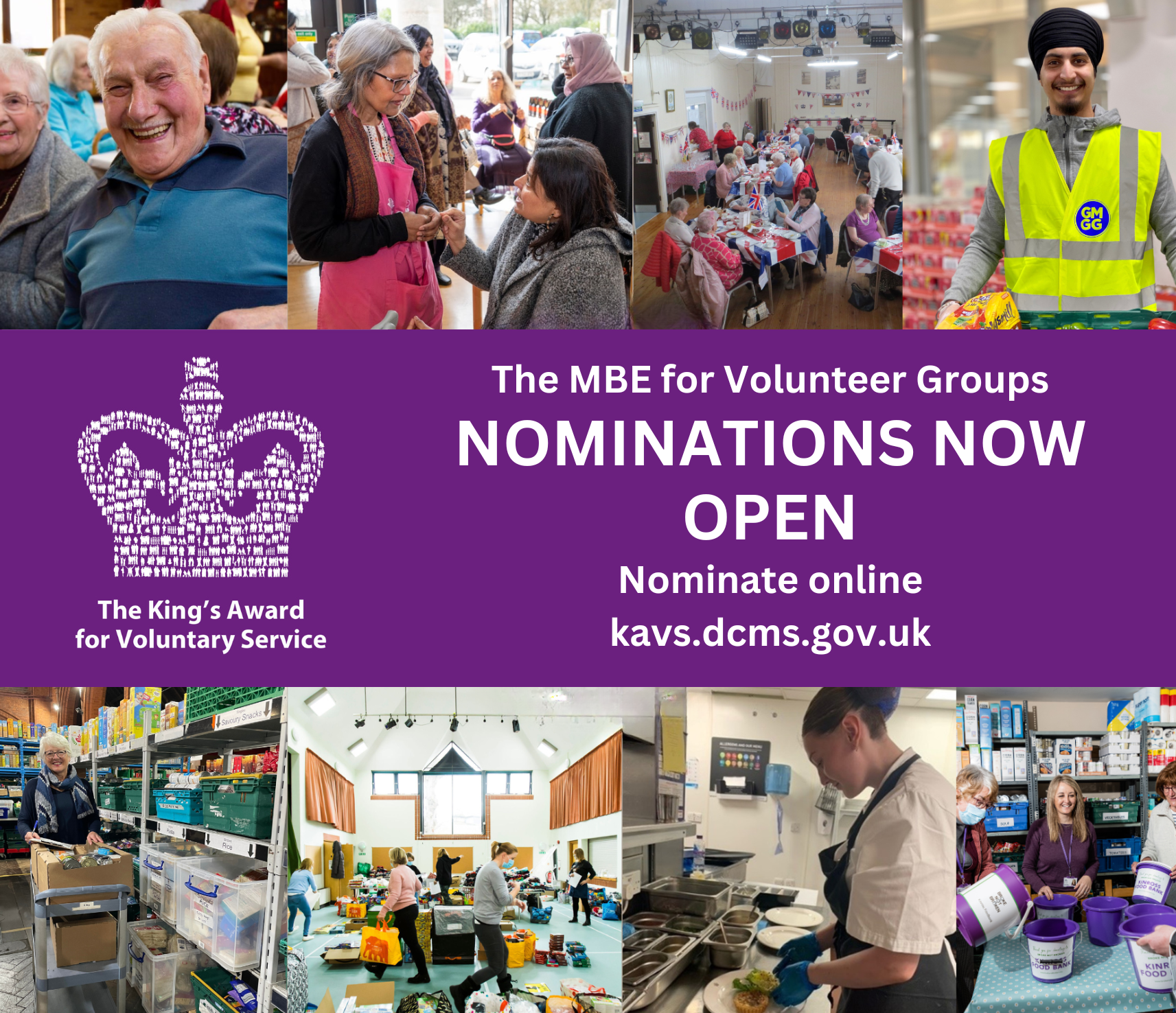 Kings Award for Voluntary Service nominations open 2024